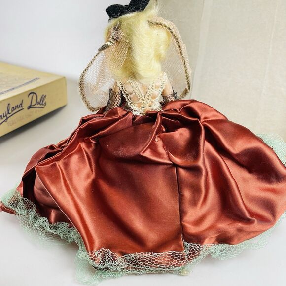 Fairyland Dolls 8" Venetian Lady 603 1940's VTG Hard Plastic Fashion Doll - Picture 8 of 12